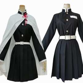 鬼灭之刃cos栗花落香奈乎鬼杀队队服动漫cosplay万圣节装漫展服装