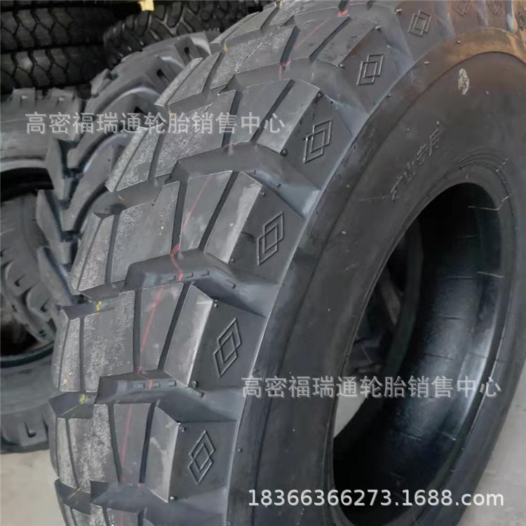 矿用轻卡载重轮胎7.50-16 8.25-16LT两大块花纹斜交充气运输轮胎