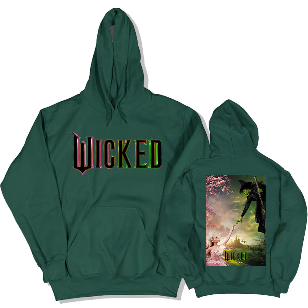 Wicked Fantasy Movies Hoodies Long Sleeve Winter Women/Men S