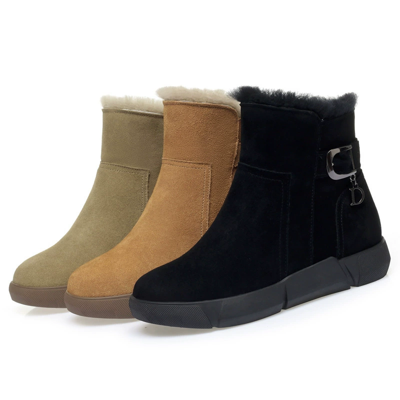 Ботинки Martens демисезонные на низком ходу с платформой и молнией, тёплая подкладка