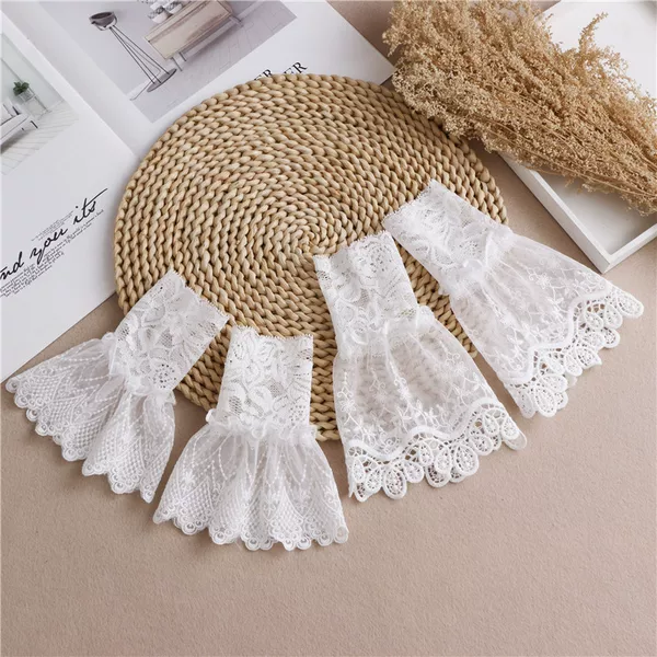 Lace Accessories with a Chic Style, Exquisite Three-Dimensional Lace, Decorative Cuffs, Fake Collars, Wholesale from Cross-Border Manufacturers