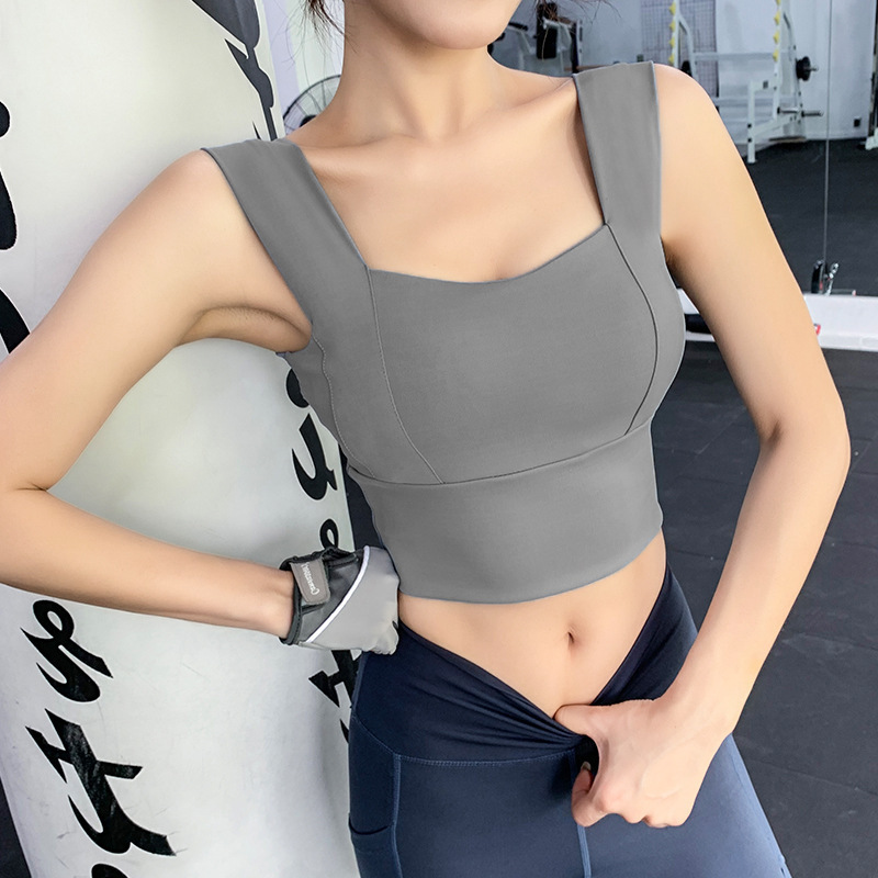 女性用スポーツブラ、衝撃吸収、たるみ防止ランニングベスト、プッシュアップシェイプ、美背中、耐衝撃ブラ、フィットネスヨガウェア、夏|undefined