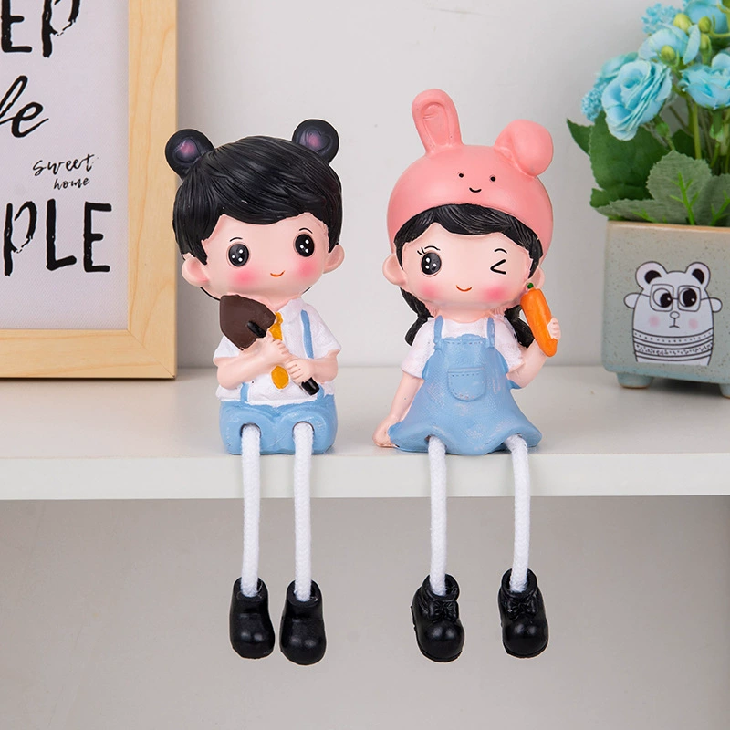 Креативные украшения для спальни, гостиной, детской комнаты, кукла