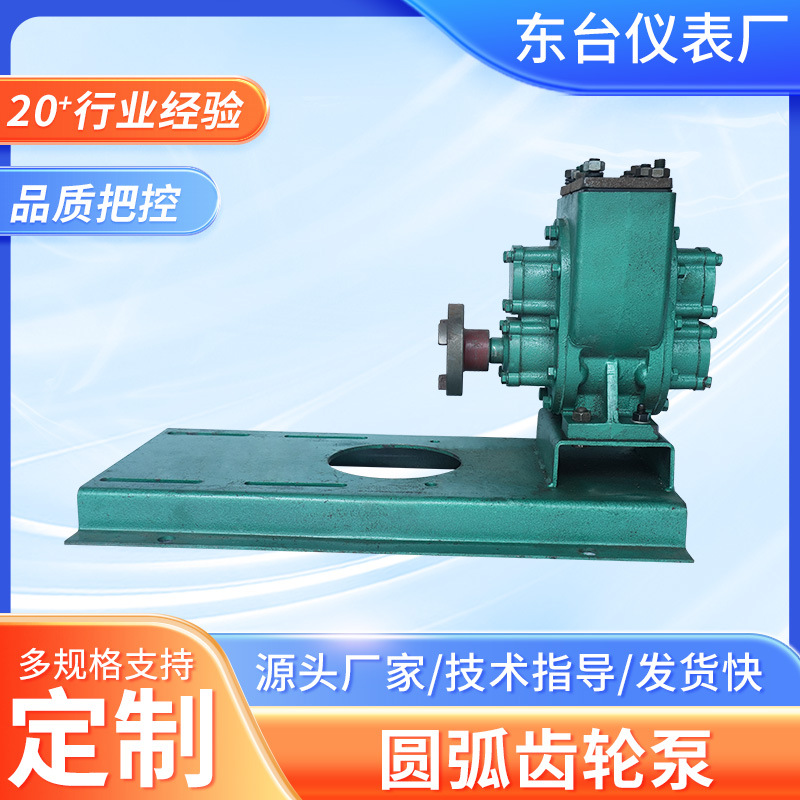 圆弧齿轮泵YNcg-80/65高粘度稠油泵铸铁低噪音润滑油输送泵