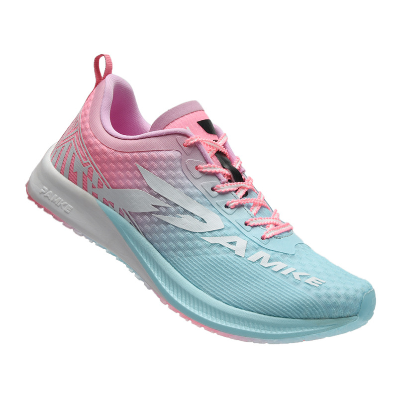 Marathon Full-Length Carbon Plate Running Shoes for Students and Teenagers, Campus Racing, Physical Testing, High School Entrance Exam Running Shoes with Friction Sound for Men and Women