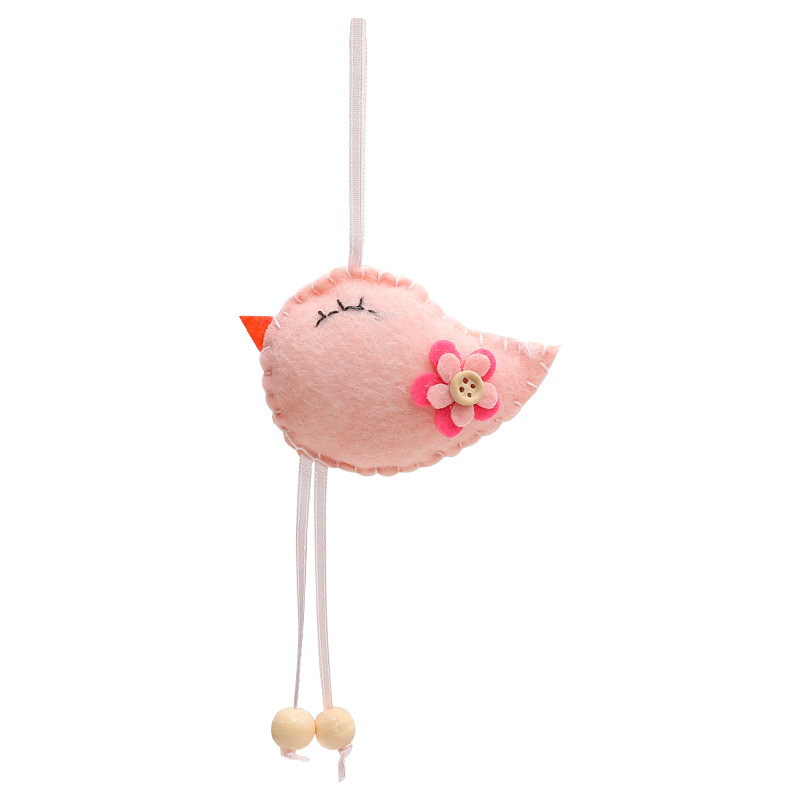 Amazon nuevo estilo creativo de pajaros de tela decoración de Pascua colgante decoración de Pascua al por mayor