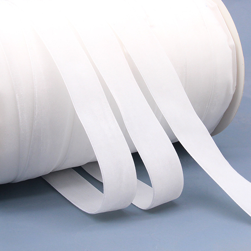 Cinta flocada Tianyimei Cinta de terciopelo Todas las especificaciones son completas, correas para el cabello, correas, ropa, correas, correas de colores