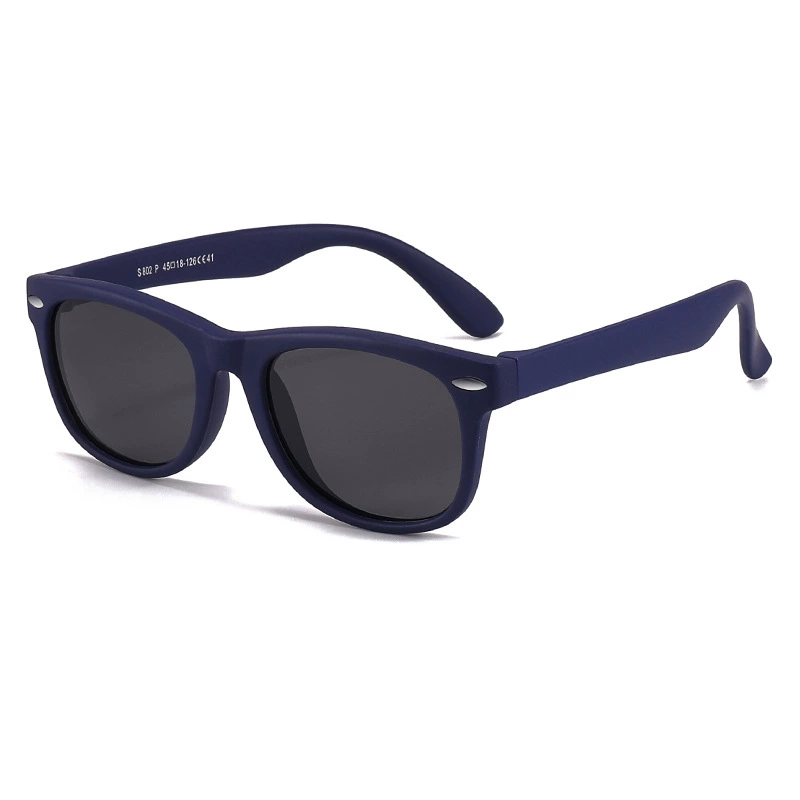 Silicone Children's Sunglasses, UV Protection, TAC Polarized Lenses, Assorted Colors (Ages 2+)