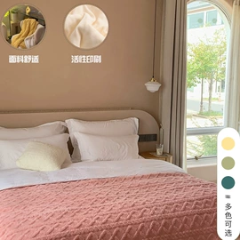 绒毯;其他毛毯;床罩床笠