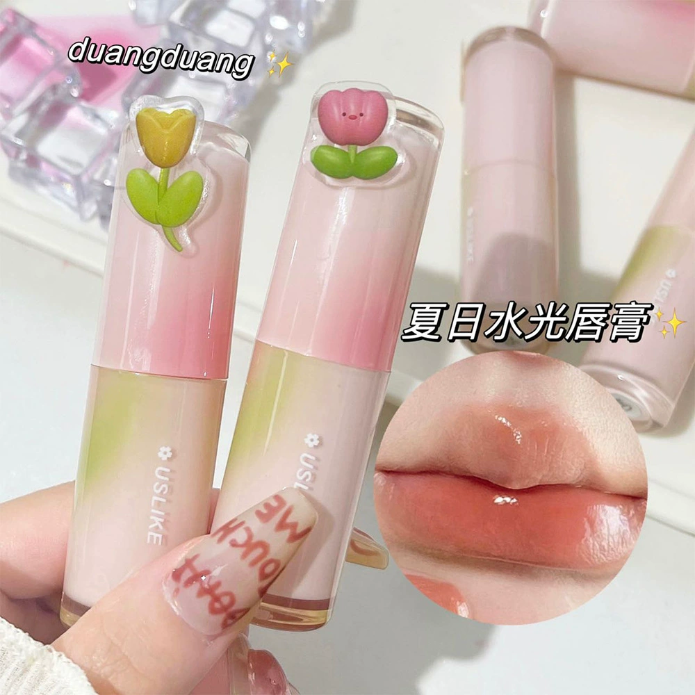 USLIKE Moisturizing lip balm, glass lipstick, long-term effect