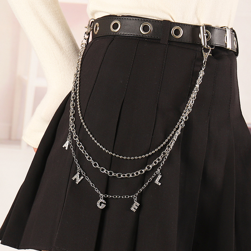 Fashion Punk Style Letter Angel Waist Chain display picture 25