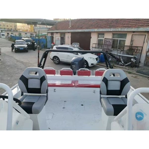Новая лодка из алюминиевого сплава Jiangwang A600, многоместная лодка для водного транспорта, развлечений на открытом воздухе, рыбацкая лодка, полностью алюминиевая лодка, прочная и устойчивая к столкновениям