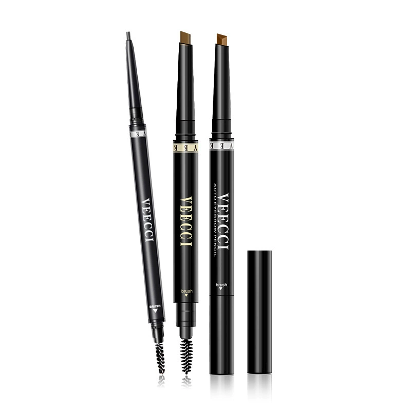 Пинцет для бровей Extreme Thin Eyebrow Pencil Rhombus Автоматическое вращение Непроизвольное обесцвечивание Начинающий Дикие брови Женские спиральные кисти для бровей