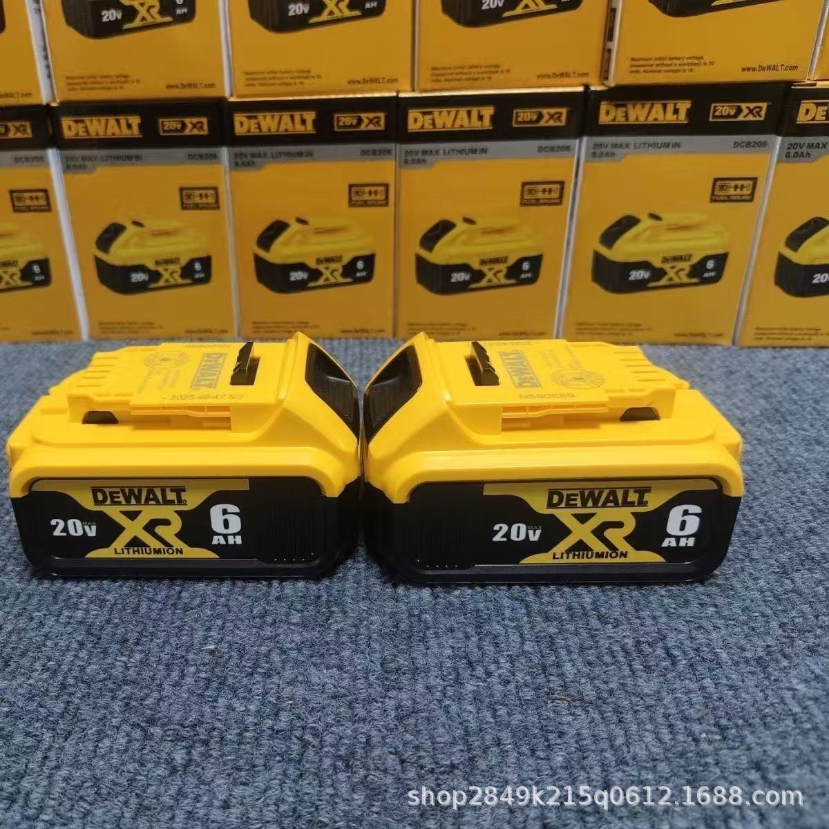 Compatible electric lithium battery, flashlight, electric drill, 20v, 6000mah