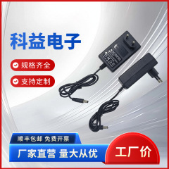 24V2A电源适配器欧规灯带灯具小电机麦克风直流适配器