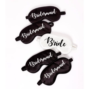 Маска для сна Bride/Bridesmaid свадебный аксессуар