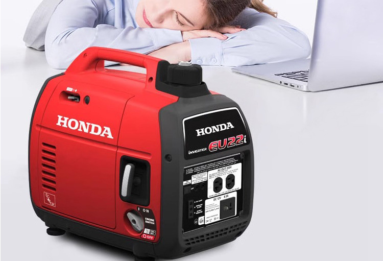 Japan HONDA Honda gasoline generator 220V small 3KW household 2/4/5/9/11KVA silent/open rack
