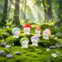 桌面可爱小精灵汽车小摆件