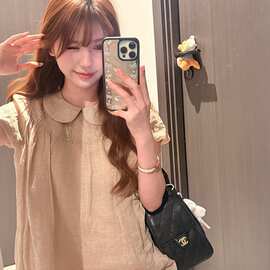 2026超好看爆款法式甜美别致花边设计感短裙子女装清新感女生夏装