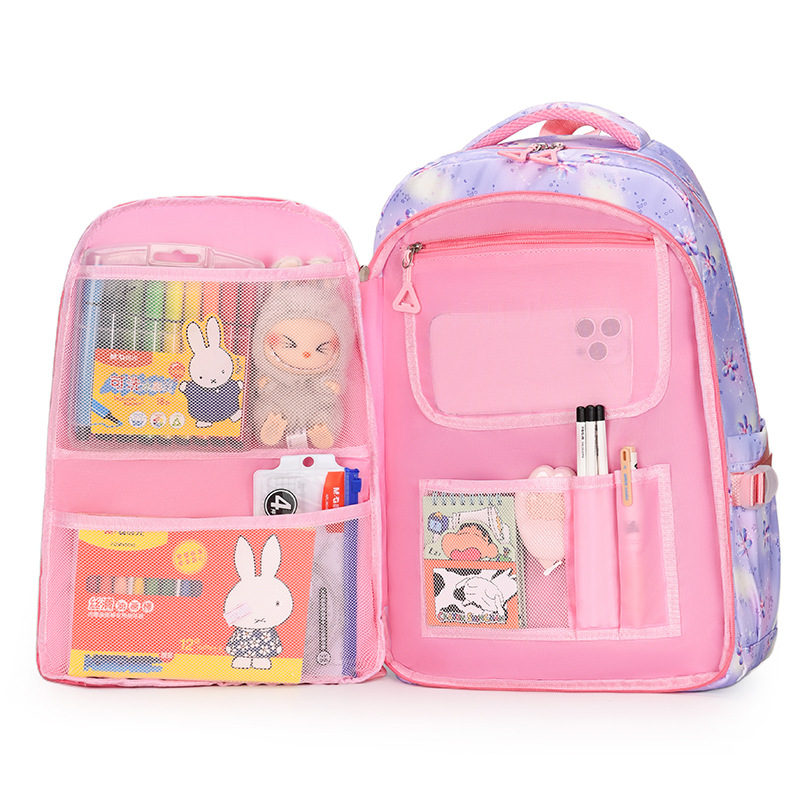 Mochila escolar para estudiantes de primaria para mujeres JIAYISTAR ligera para reducir la carga, mochila para niños de gran capacidad para mujeres image 5