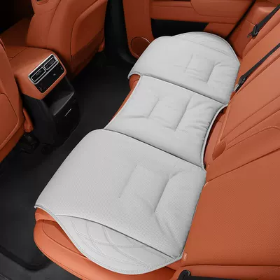 All-Season Universal Seat Covers – Seat cushion, seat cover - fully-enclosed-memory-foam-seat-cushion-starlight-white-1-piece-in-the-back-row