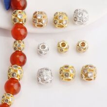 14K����ɫ�Ƕ�ʯ �U�մ�׸��� diy����朴����Ʒɢ�����