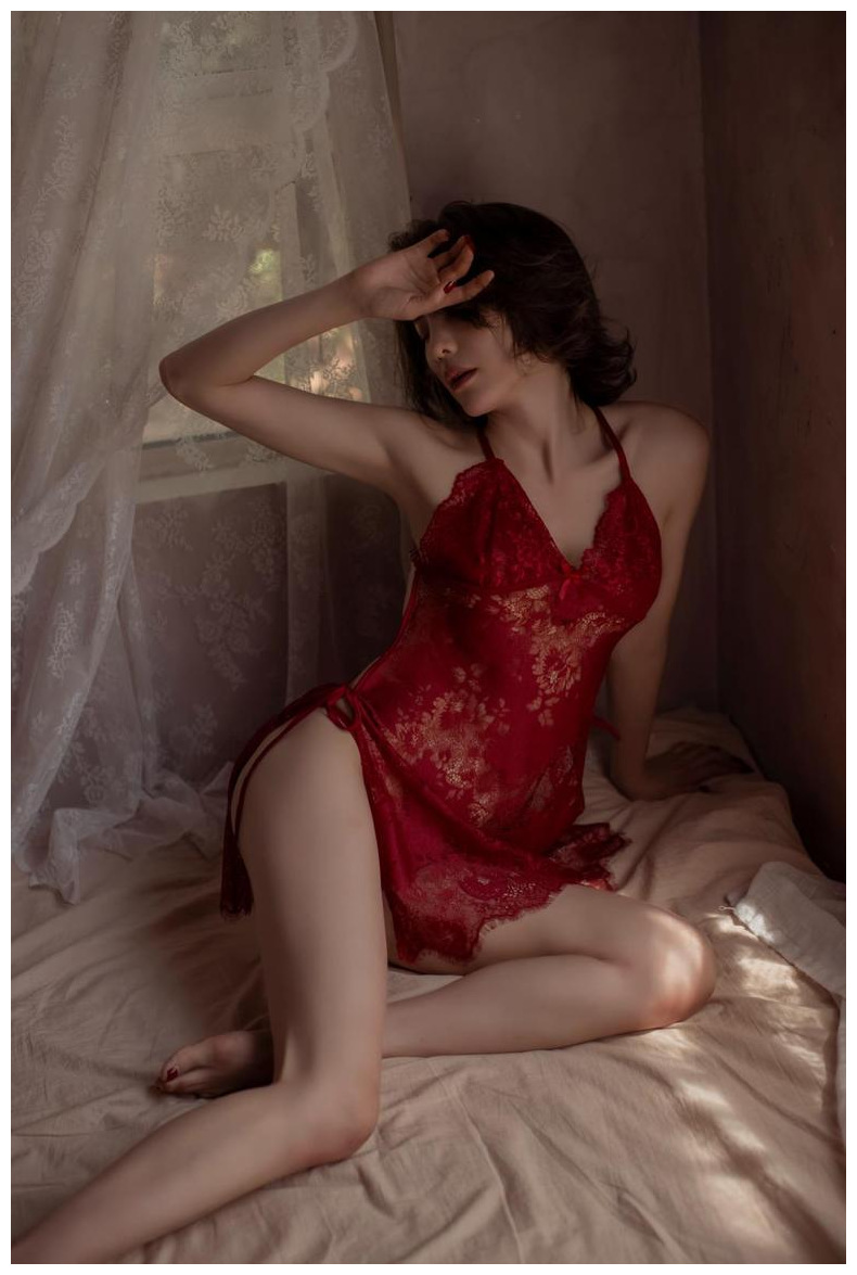 77g Weight Sleeveless Sleeve Length Sexy Lingerie Lingerie Type Nylon, Lace Fabric Type 1 Piece Quantity Halter Neck Neckline Regular Fit Fit Type Solid Color Pattern Summer Season Women's Gender Women's Solid Color Sexy Lingerie 9