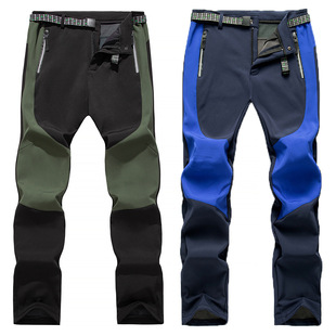 21 New Outdoor Sports Riding Running Couple Velvet Winter Warm Windproof Waterproof Mountaineering Pants Rush Pants