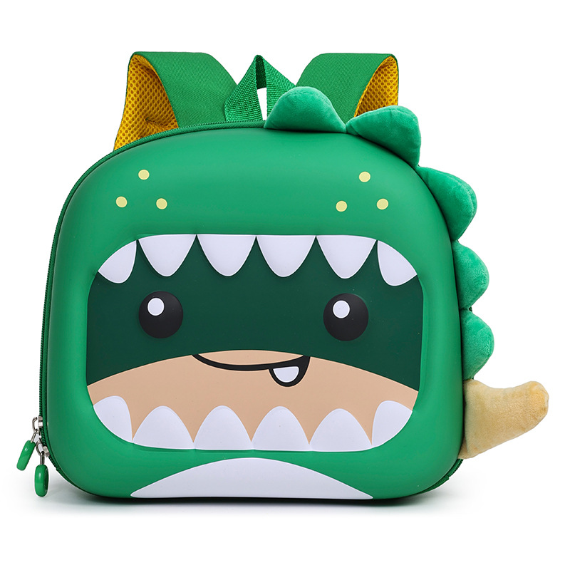 Bolsa infantil transfronteriza dinosaurios de dibujos animados bolsas escolares para niños en jardín de infantes nuevas mochilas preescolares respirables lindas