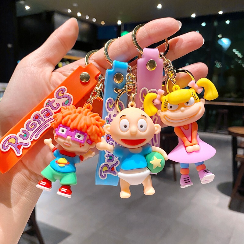 外国貿易クロスボーダーいたずら小兵のキーホルダー立体キャラクターのキーホルダーが可愛いです。|undefined