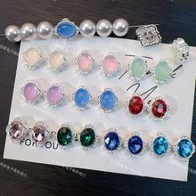 菱形魔盒镶钻多色八通孔锆di串珠手链项链手机链隔珠配饰DIY手工