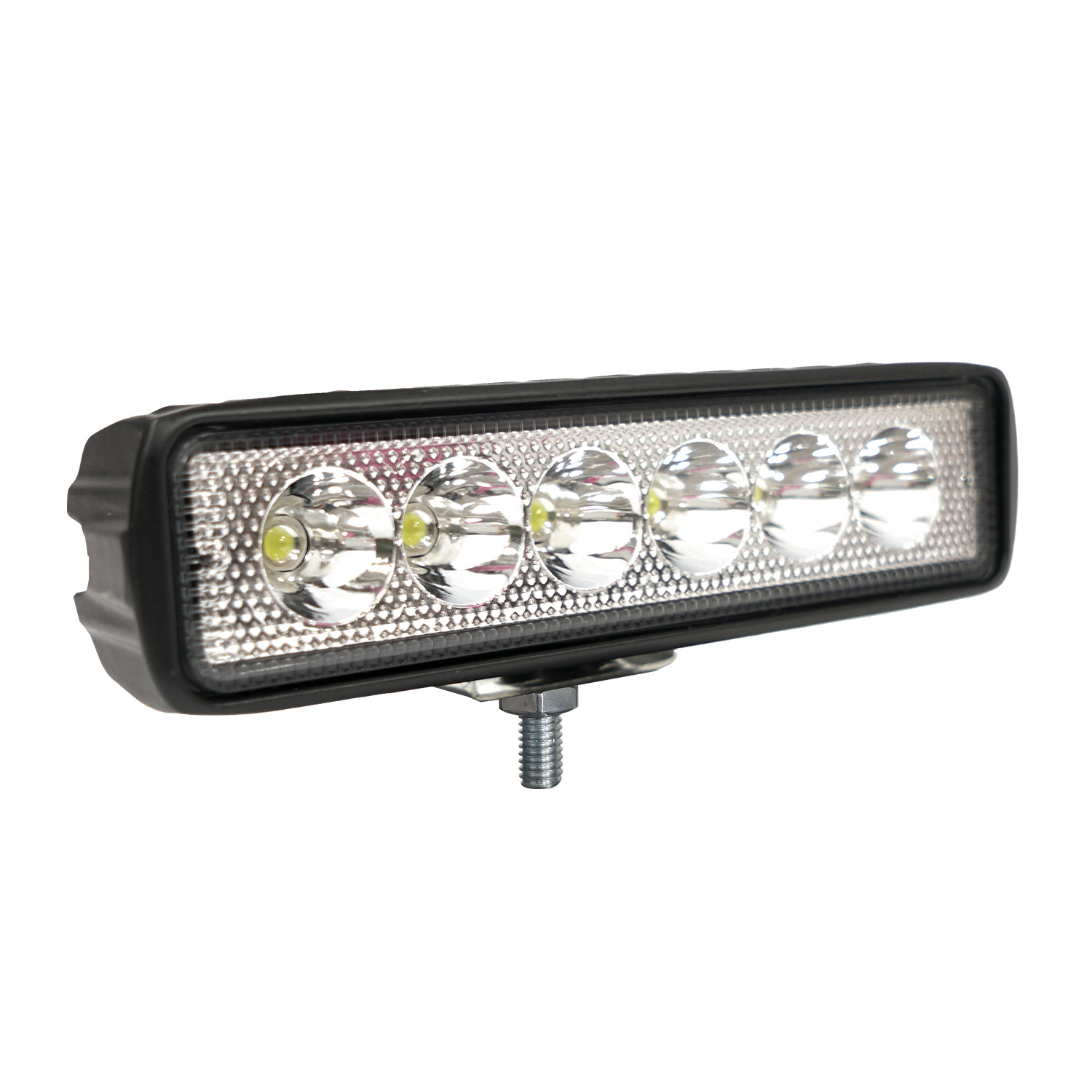 Luz de trabajo LED de 4 pulgadas y forma recta, 18W, luz para coche, foco para vehículos todoterreno, luz para camión, luz montada en vehículo de 18W image 7