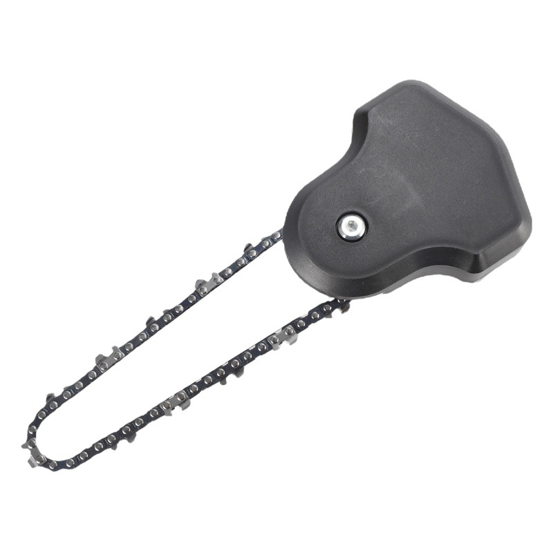 Amoladora angular doméstica sierra de cadena eléctrica modificada máquina pulidora variable sierra eléctrica modificada mini carpintería sierra de cadena de mano soporte de conversión