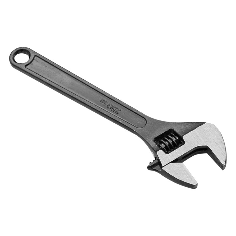 Electrofusion llave ajustable cabeza negra cepillado llave ajustable grande tablero abierto mango Fuente de la fábrica