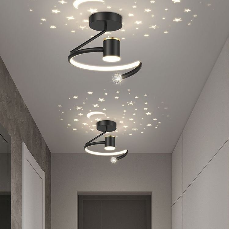 Starry Aisle Corridor Entrance Lamp Modern Simple Nordic Creative Internet Celebrity Projection Starry Sky Ceiling Lamp Starry Aisle Corridor Entrance Lamp Modern Simple Nordic Creative Internet Celebrity Projection Starry Sky Ceiling Lamp