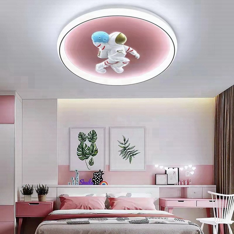Children's room lamp intelligent Xiaomi led ceiling lamp 2022 cartoon astronaut Angel Spider-Man kindergarten lamp Children's room lamp intelligent Xiaomi led ceiling lamp 2022 cartoon astronaut Angel Spider-Man kindergarten lamp