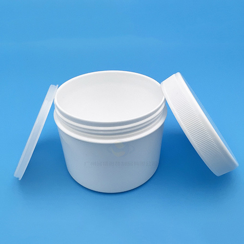 200g striped screw cap thick wall cream bottle PP mud film scrub bottle scrub massage cream bottle daily chemical plastic bottle