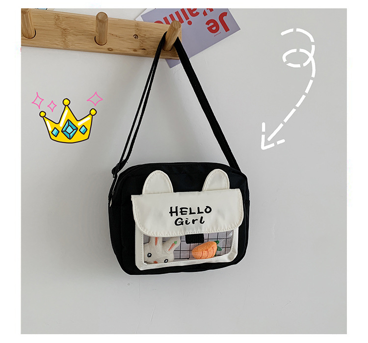 New ins cute and fresh forest-themed flower small bag, Japanese retro girlish student crossbody bag undefined