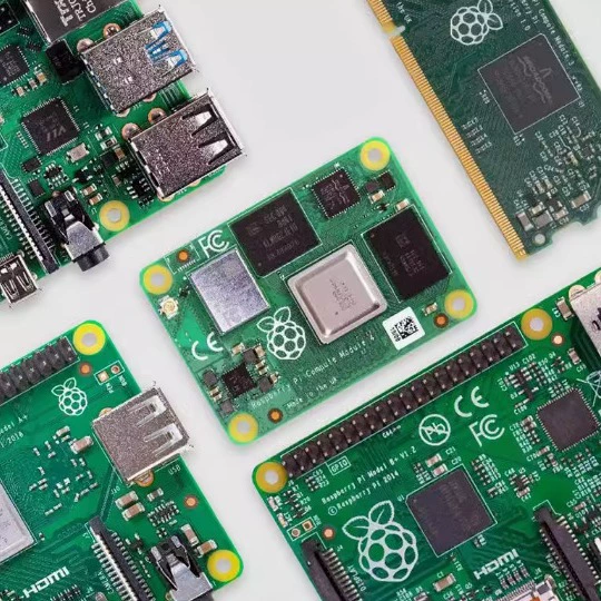 Compute Module (Raspberry Pi) CM4, Wi‑Fi, 1–4 ГБ ОЗУ, 8–32 ГБ eMMC