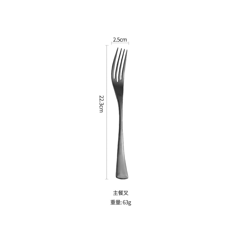 201 티타늄 블랙 포크