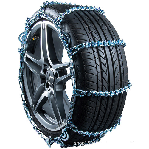 Car anti-skid chains, off-road vehicles, small cars, SUVs, trucks, vans, tires, iron chains, universal snow chains
