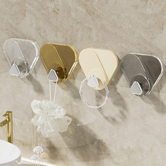 三角掛鈎粘膠強力承重免打孔粘鈎浴室衛生間廚房無痕輕奢風小鈎子