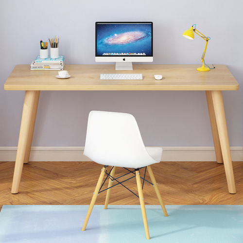 Computer Desk, Simple Desk, Study Desk, Writing Desk, Student Desk, Home Desk, Rental Room Bedroom Study Desk with Chair