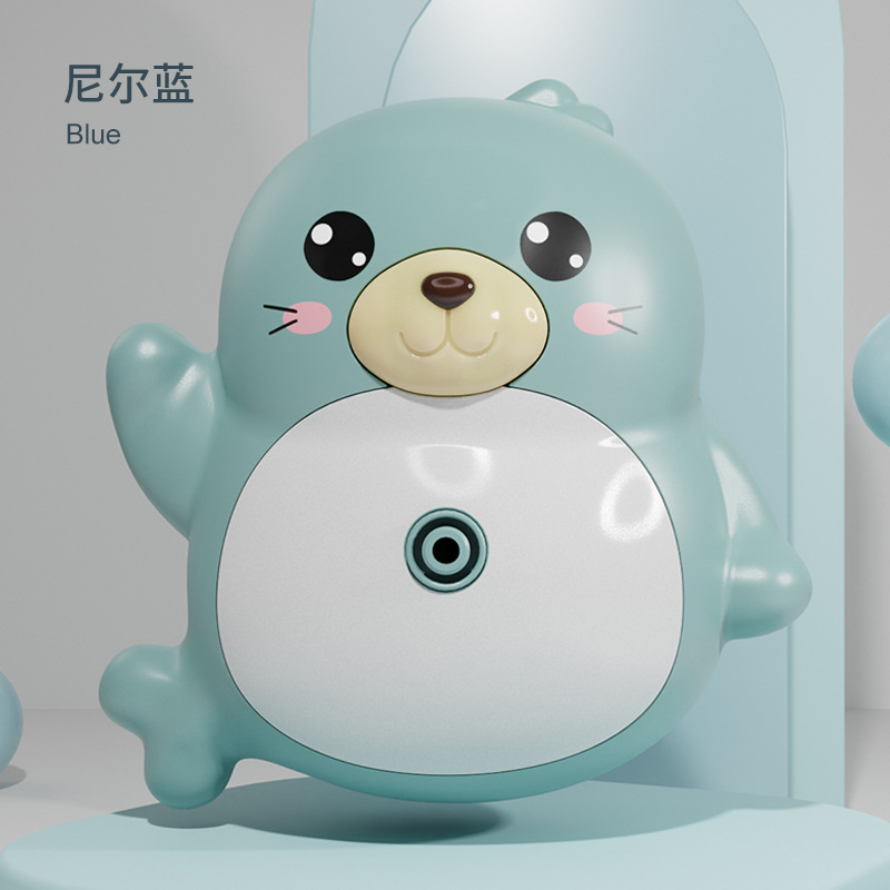 Spray eléctrico para niños transfronterizos, ducha de león marino giratoria, juguete de agua para bebés, baño de bebés, juguete de baño de agua