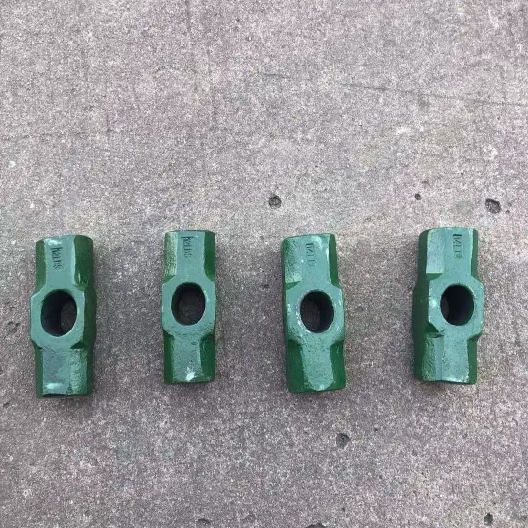 厂家直供锻打绿色锤头  八角多种规格八角锤头批发 倒桩锤头