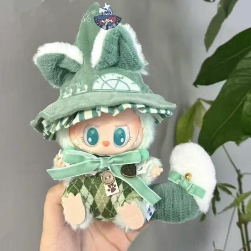 Labubu Labubu First, Second and Third Generation Universal Baby Clothes Magician Full Set of Doll Clothes Set