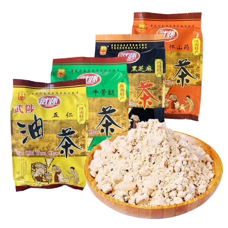 Wuyu Oil Tea ВуРэнь Кости телятины соль oil tea лапша Wu Ren Xiaoyu напитки завтрак Завтрак специалитет Хэнань Дзяо-цзо