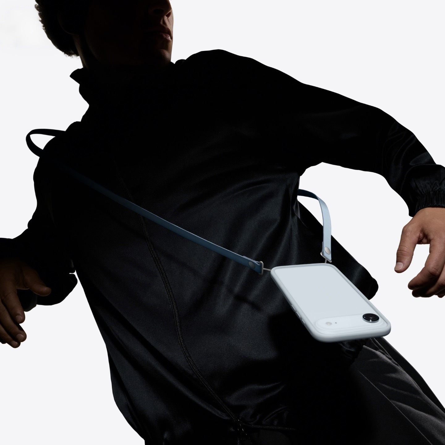 Aplicable para iPhone17 correa de absorción magnética puede soportar nicho de la cuerda de prevención de pérdida Apple 17 proMax caso de teléfono móvil de la cuerda de suspensión