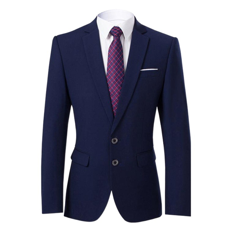 Foreign Trade New Men's Korean Style Slim-fit Suit Men's Business Casual Fashion Large Size Suit Single Western Jacket Men's