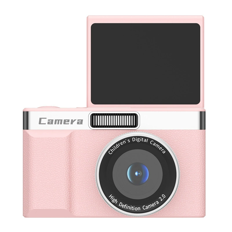 Retro digital camera, handheld CCD, 180° flip, compact student camera, 32 GB option
